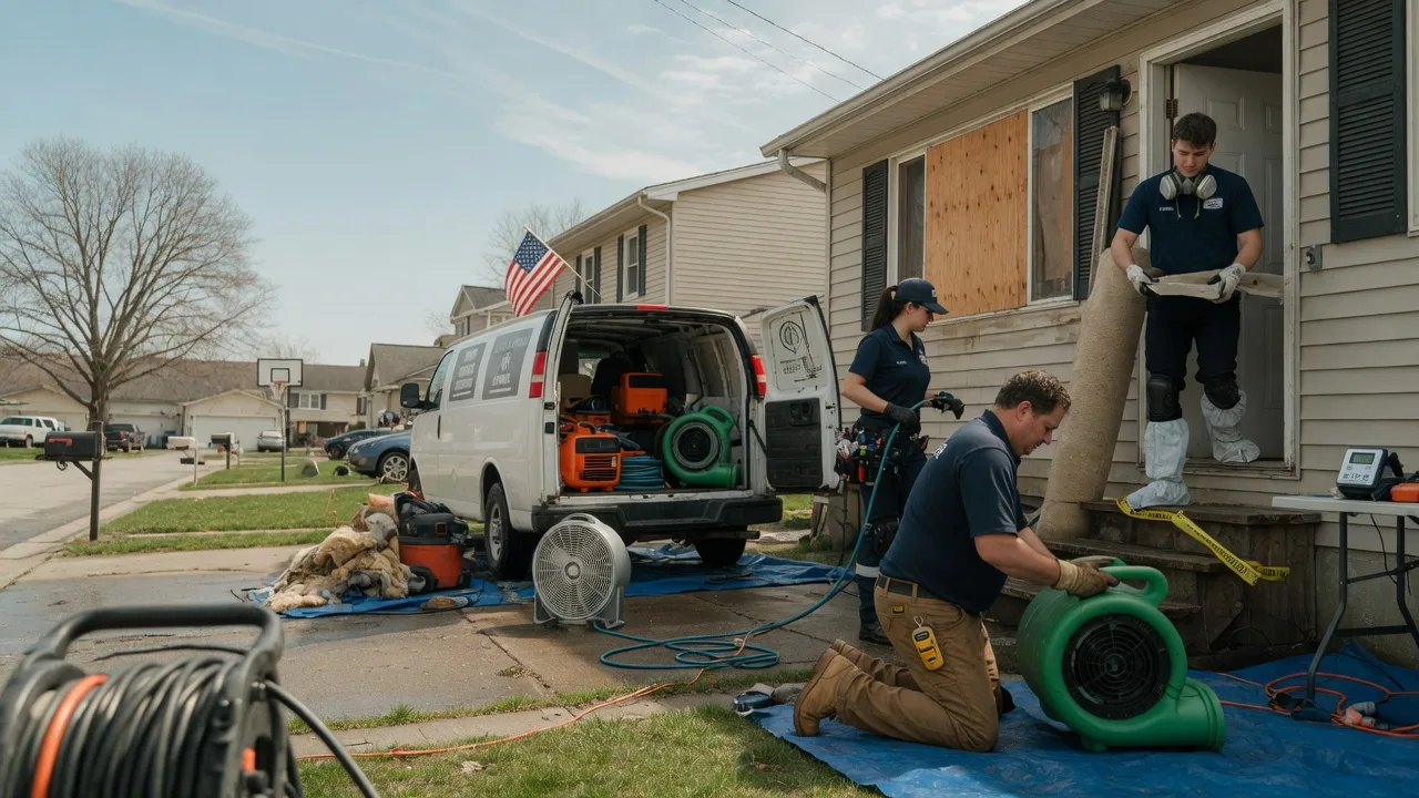 Water Damage Restoration in Noblesville, IN near me